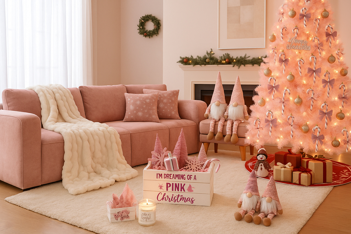 Create a Magical Pink Christmas at Home